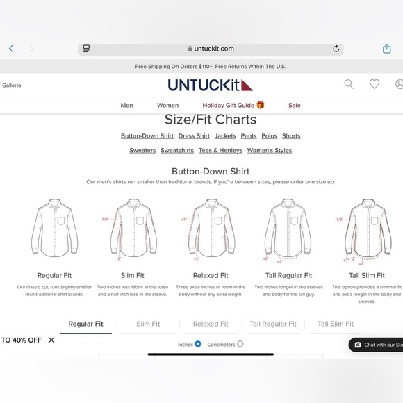 Untuckit Villa Fiore Long Sleeve Button Down Blue & White Stripe - Picture 7 of 9